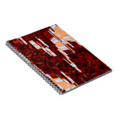 abstrakter Grunge-Hintergrund mit glitzerndem Effe Notizblock (Rechte Seite)