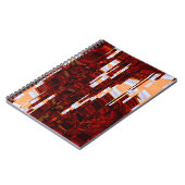 abstrakter Grunge-Hintergrund mit glitzerndem Effe Notizblock (Linke Seite)