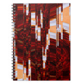 abstrakter Grunge-Hintergrund mit glitzerndem Effe Notizblock (Vorderseite)