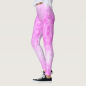 Abstrakter Grunge in Pink Leggings (Links)