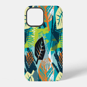 Abstrakter Grunge: Rauhe nahtlose Oberfläche. iPhone 12 Hülle