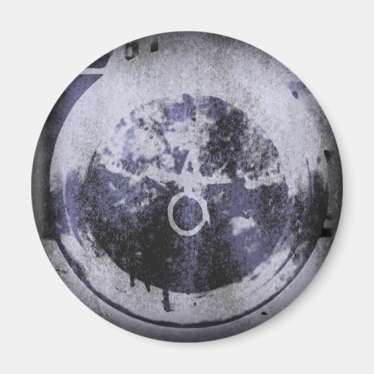 Abstrakter Grunge Ring in Star Magnet (Vorne)