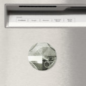 Abstrakter Grunge Ring in Star Magnet (In Situ (Geschirrspüler))