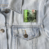 Abstrakter Grunge-Ring mit Star-Taste Button (Beispiel)