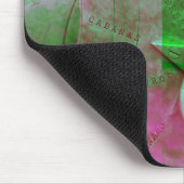 Abstrakter Grunge Ring n Star Mouse Pad Mousepad (Ecke)