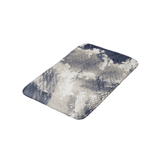 Abstrakter Grungehintergrund. Aquarell, Tinte Badematte (Schrägansicht)