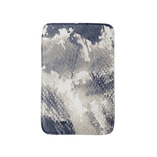 Abstrakter Grungehintergrund. Aquarell, Tinte Badematte (Vorderseite Vertikal)