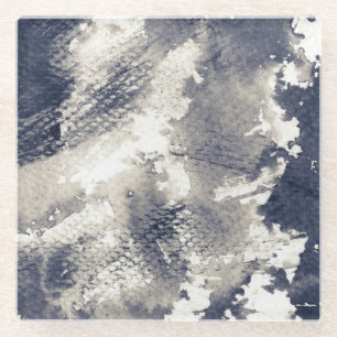 Abstrakter Grungehintergrund. Aquarell, Tinte Glasuntersetzer