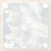 Abstrakter Grungehintergrund. Aquarell, Tinte Glasuntersetzer (Rückseite)