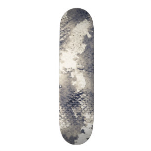 Abstrakter Grungehintergrund. Aquarell, Tinte Skateboard