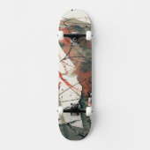 Abstrakter Grungehintergrund, Skateboard (Vorderseite)