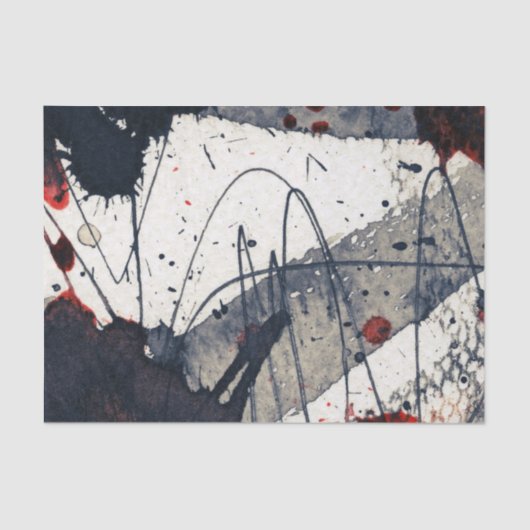 Abstrakter Grungehintergrund, Tintenbeschaffenheit Seidenpapier (Vorderseite)