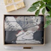 Abstrakter Grungehintergrund, Tintenbeschaffenheit Seidenpapier (Geschenk)