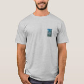 Abstrakter Halbkuppel Yosemite Valley California T-Shirt (Vorderseite)