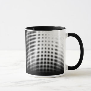 Abstrakter Halbton-Becher Tasse