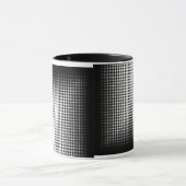 Abstrakter Halbton-Becher Tasse (Zentrum)
