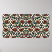 abstrakter Handblock, Druckhintergrunddesign Poster (Vorne)