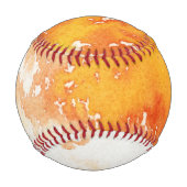 Abstrakter, handgemalter Aquarellhintergrund. 2 2 Baseball (Rückseite)