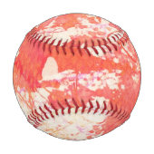 Abstrakter, handgemalter Aquarellhintergrund. 2 Baseball (Rückseite)