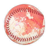 Abstrakter, handgemalter Aquarellhintergrund. 2 Baseball (Vorderseite Links)