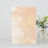 Abstrakter handgemalter Aquarellhintergrund.2 Briefpapier (Stehend Vorderseite)