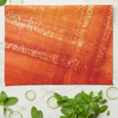 Abstrakter handgemalter Hintergrund Geschirrtuch (Gefaltet)