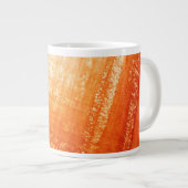 Abstrakter handgemalter Hintergrund Jumbo-Tasse (Vorderseite Rechts)