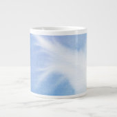 Abstrakter, handgestrichener Aquarell 4 Jumbo-Tasse (Vorderseite)