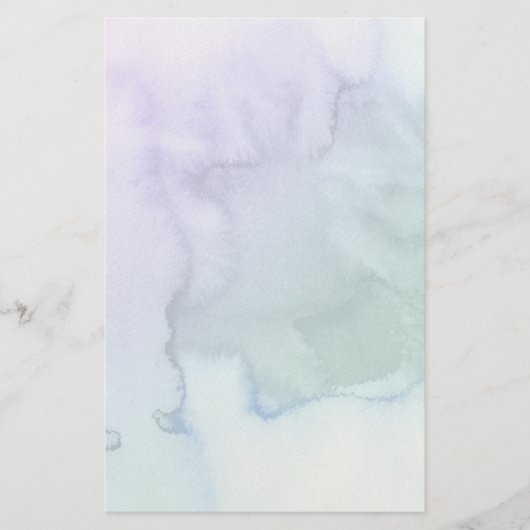 Abstrakter, handgestrichener Aquarell 6 Briefpapier (Vorderseite)
