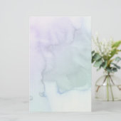 Abstrakter, handgestrichener Aquarell 6 Briefpapier (Stehend Vorderseite)