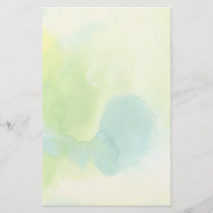 Abstrakter, handgestrichener Aquarellhintergrund 1 Briefpapier