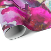 Abstrakter, heller dekorativer Hintergrund. Flo Geschenkpapier (Rolleneckpunkt)