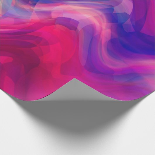 Abstrakter, hellrosa, bunter Hintergrund. Eleg Geschenkpapier (Ecke)