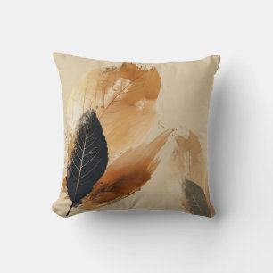 Abstrakter Herbstleaves Throw Kissen