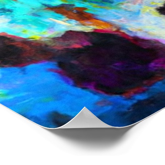 Abstrakter Herr, wir brauchen euch jetzt mehr als  Poster (Ecke)