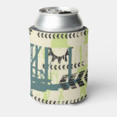 Abstrakter Hi-Tech-Hintergrund Dosenkühler (Kanne Rückseite)