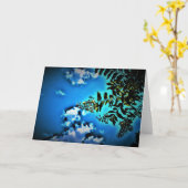 Abstrakter Himmel, Karte (Gelbe Blume)