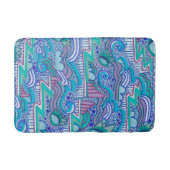 Abstrakter Himmel steigt Hochbadematte auf Badematte (Vorderseite)