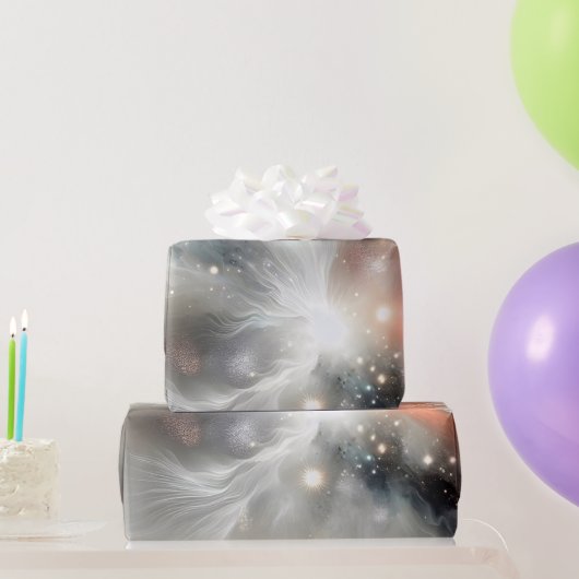 Abstrakter Himmelnebel Geschenkpapier (Partygeschenke)