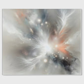 Abstrakter Himmelnebel Geschenkpapier (Flach)