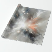 Abstrakter Himmelnebel Geschenkpapier (Ungerollt)