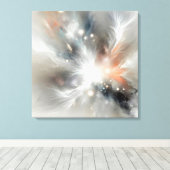 Abstrakter Himmelnebel Leinwanddruck (Insitu (Holzboden))