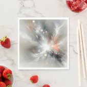 Abstrakter Himmelnebel Serviette (Beispiel)