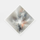 Abstrakter Himmelnebel Serviette (Ecke)