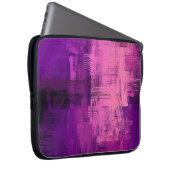 Abstrakter Hintergrund. 2d Abbildung. Digitaler Rü Laptopschutzhülle (Vorne Rechts)