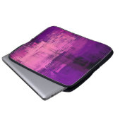 Abstrakter Hintergrund. 2d Abbildung. Digitaler Rü Laptopschutzhülle (Vorne Knopf)