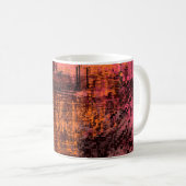 Abstrakter Hintergrund. 2D Illustrationsbild. Ex Kaffeetasse (VorderseiteRechts)