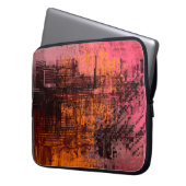 Abstrakter Hintergrund. 2D Illustrationsbild. Ex Laptopschutzhülle (Vorderseite Links)
