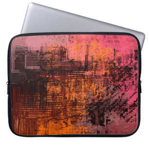 Abstrakter Hintergrund. 2D Illustrationsbild. Ex Laptopschutzhülle