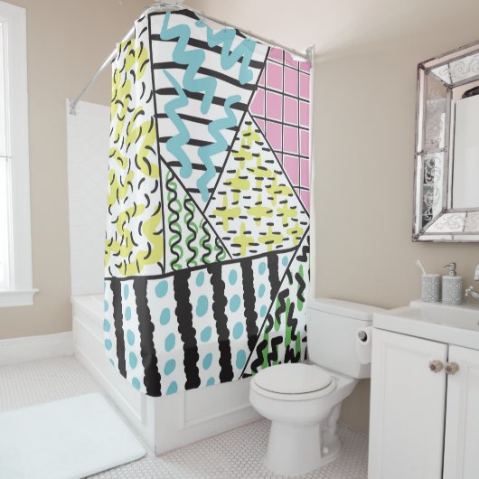 Abstrakter Hintergrund 3 Duschvorhang (Beispiel)